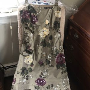 Ann Taylor Silk Chantung sheath dress